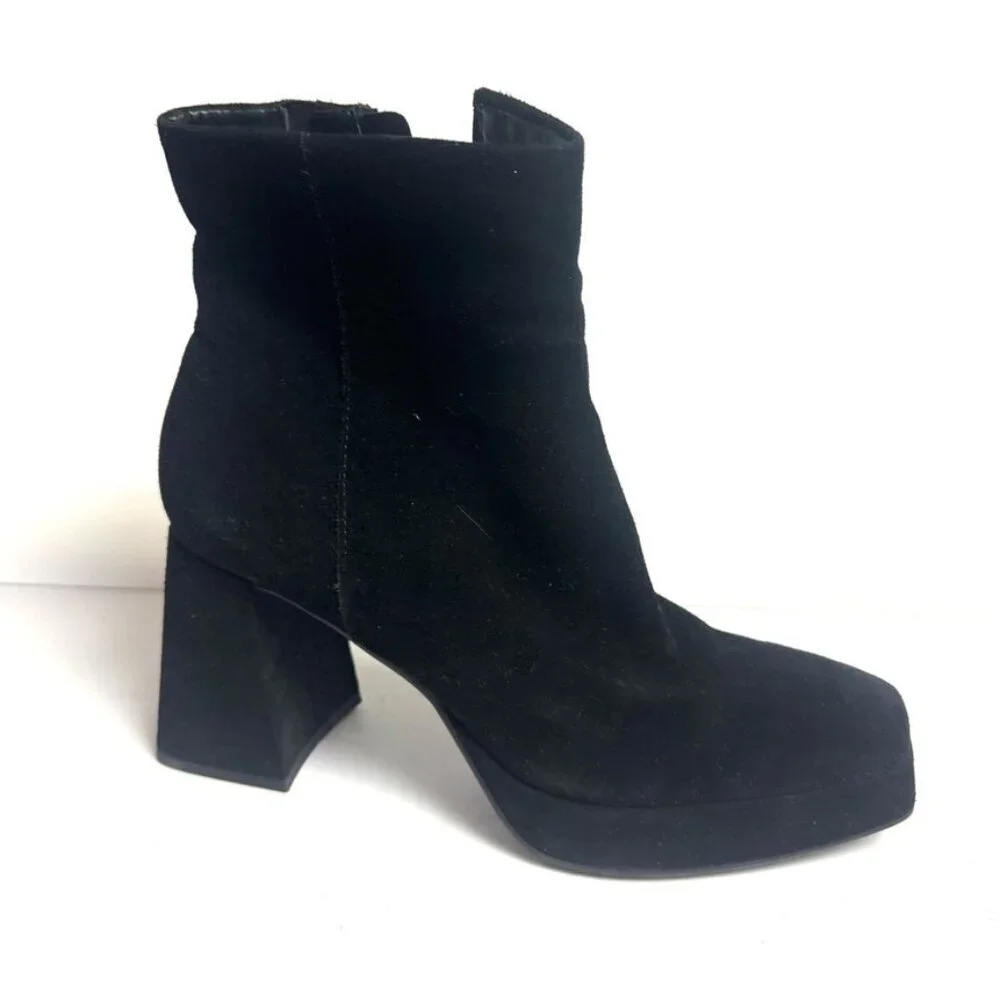 Dolce Vita Women’s Gracey Boot Black Suede Size 9.5 M